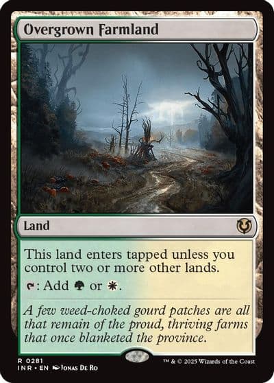 Overgrown Farmland Innistrad Remastered Magic card