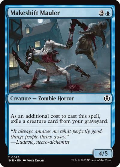 Makeshift Mauler Innistrad Remastered Magic card