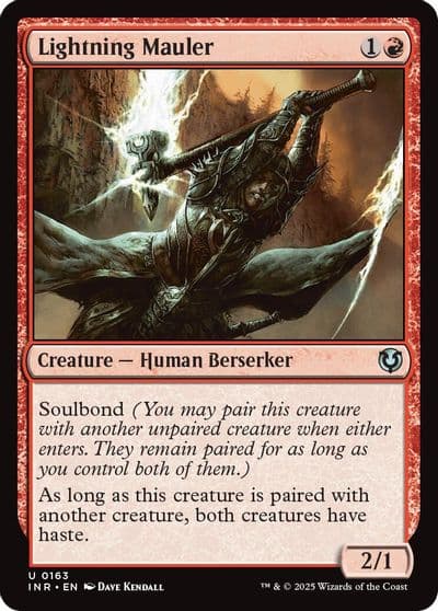 Lightning Mauler Innistrad Remastered Magic card