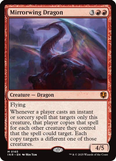 Mirrorwing Dragon Innistrad Remastered Magic card