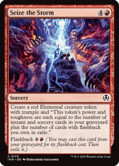 Seize the Storm Innistrad Remastered Magic card