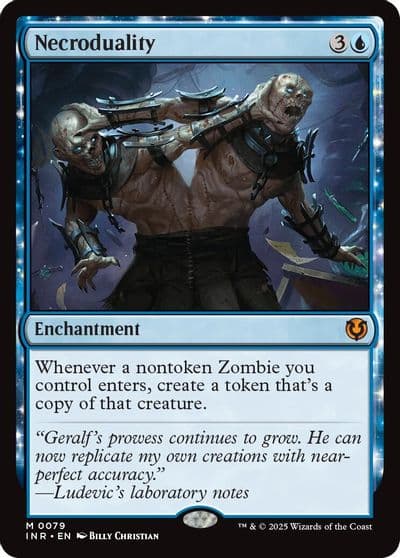 Necroduality Innistrad Remastered Magic card