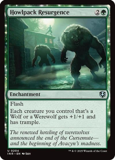 Howlpack Resurgence Innistrad Remastered Magic card