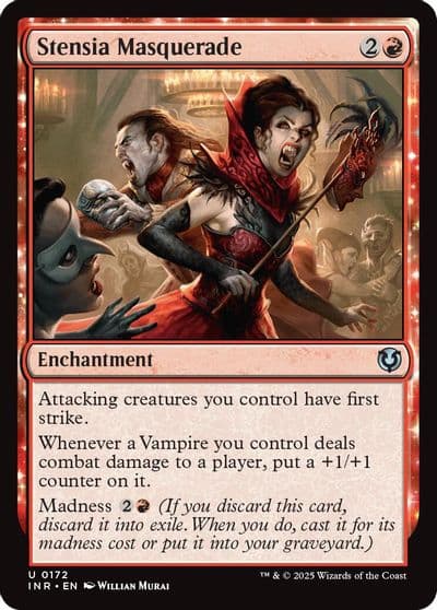 Stensia Masquerade Innistrad Remastered Magic card