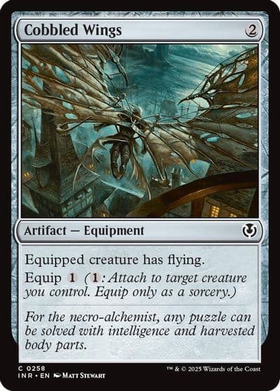 Cobbled Wings Innistrad Remastered Magic card
