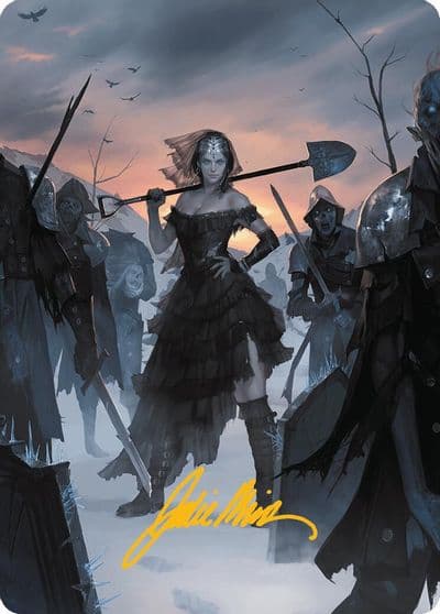 Heartless Summoning Art Card Gold Stamped Signature Art Series: Innistrad Remastered Magic card