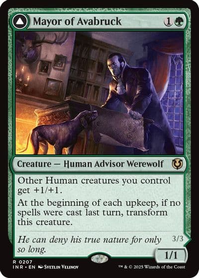 Mayor of Avabruck Innistrad Remastered Magic card