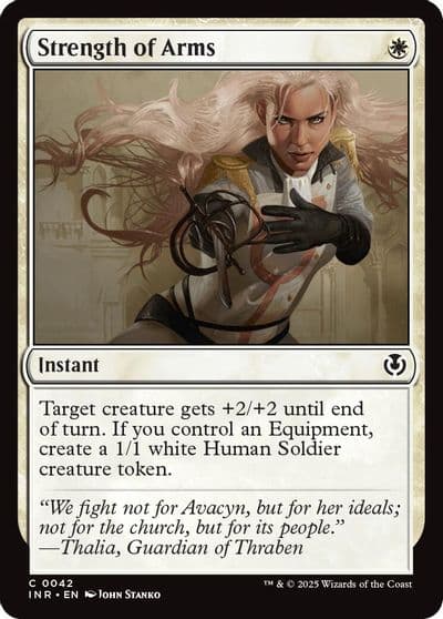 Strength of Arms Innistrad Remastered Magic card