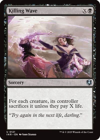 Killing Wave Innistrad Remastered Magic card