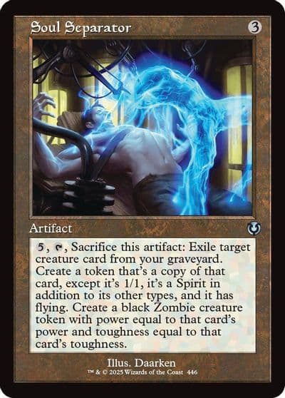 Soul Separator Retro Frame Innistrad Remastered Magic card