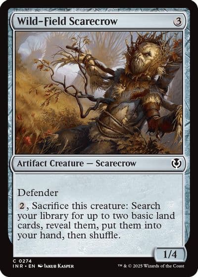 Wild Field Scarecrow Innistrad Remastered Magic card