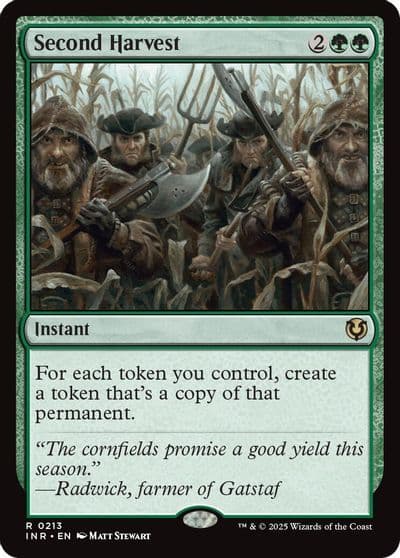 Second Harvest Innistrad Remastered Magic card