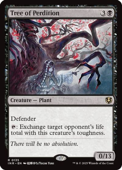 Tree of Perdition Innistrad Remastered Magic card