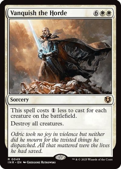 Vanquish the Horde Innistrad Remastered Magic card