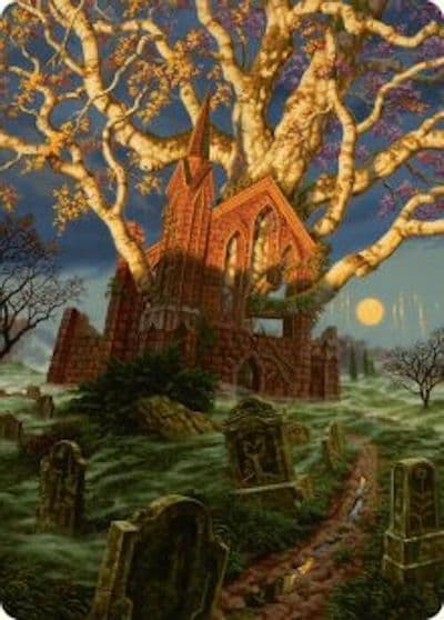 Abundant Growth Art Card Art Series: Innistrad Remastered Magic card