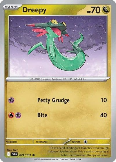 Dreepy SV: Prismatic Evolutions Pokemon card