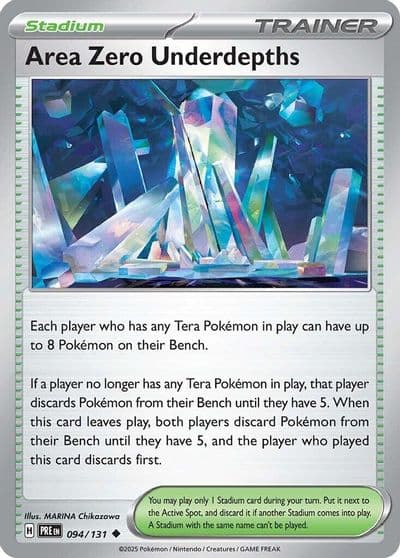 Area Zero Underdepths SV: Prismatic Evolutions Pokemon card