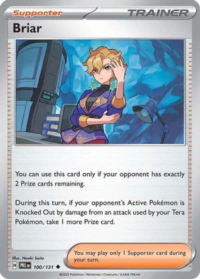 Briar SV: Prismatic Evolutions Pokemon card
