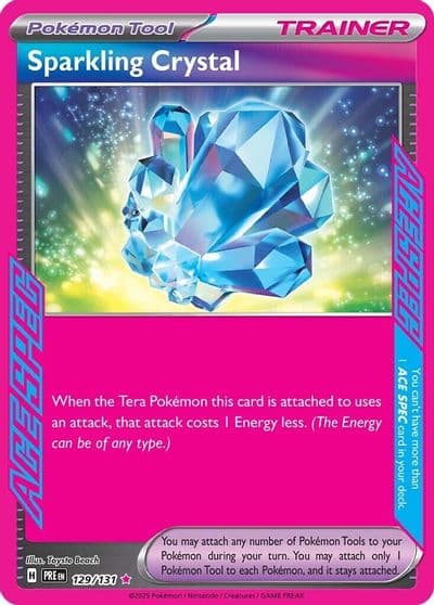 Sparkling Crystal SV: Prismatic Evolutions Pokemon card