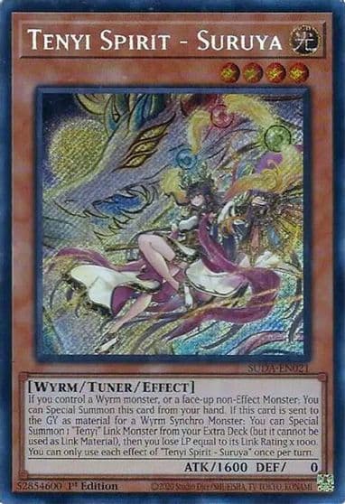 Tenyi Spirit Suruya Supreme Darkness Yu-Gi-Oh! card