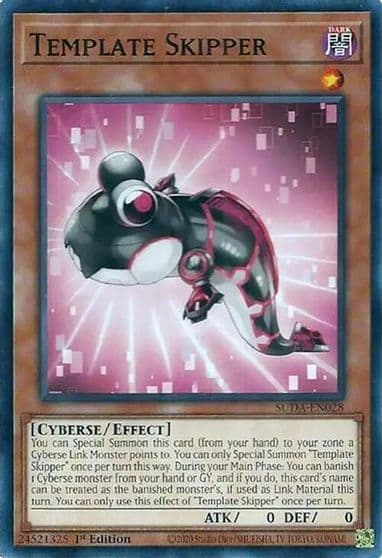 Template Skipper Supreme Darkness Yu-Gi-Oh! card