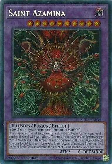 Saint Azamina Supreme Darkness Yu-Gi-Oh! card