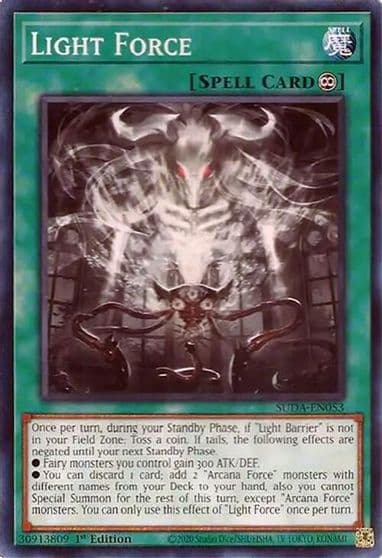 Light Force Supreme Darkness Yu-Gi-Oh! card