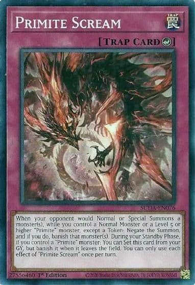 Primite Scream Supreme Darkness Yu-Gi-Oh! card