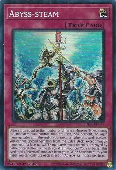 Abyss steam Supreme Darkness Yu-Gi-Oh! card