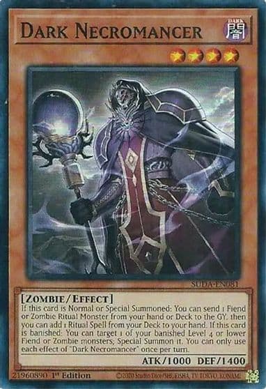 Dark Necromancer Supreme Darkness Yu-Gi-Oh! card