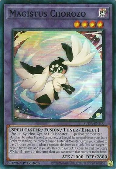 Magistus Chorozo Supreme Darkness Yu-Gi-Oh! card