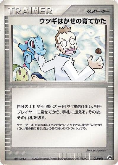 Professor Elm's Training Method Typhlosion Constructed Starter Deck Pokemon card