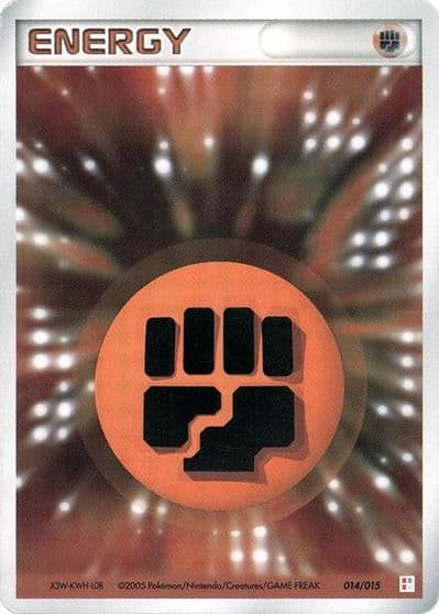 Basic Fighting Energy Fighting Quick Construction Pack Pokemon card