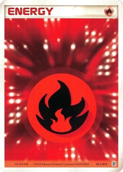Basic Fire Energy Fire Quick Construction Pack Pokemon card