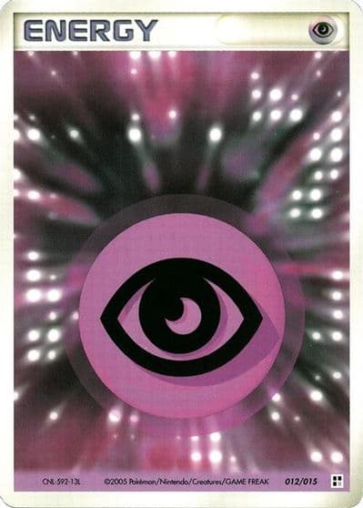 Basic Psychic Energy 012 015 Psychic Quick Construction Pack Pokemon card
