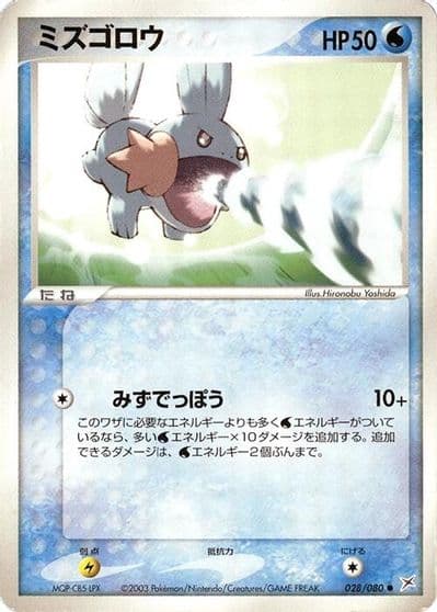 Mudkip Magma VS Aqua: Two Ambitions Pokemon card