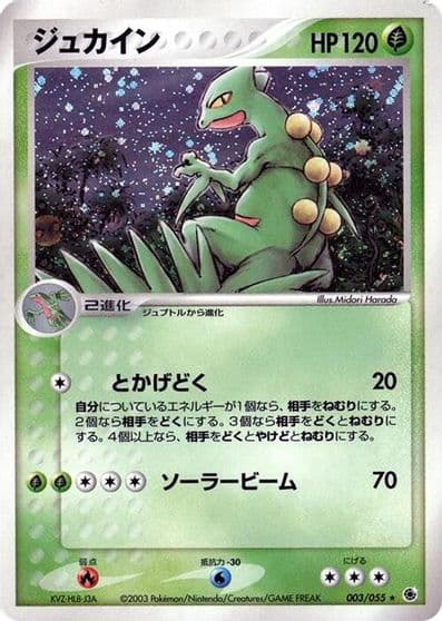 Sceptile ADV Expansion Pack Pokemon card