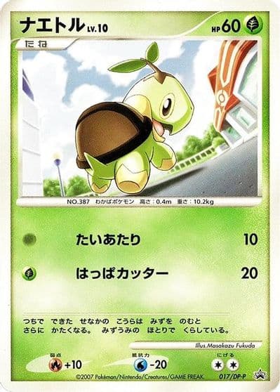 Turtwig DP-P Promotional cards Pokemon card