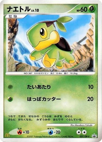 Turtwig DP-P Promotional cards Pokemon card