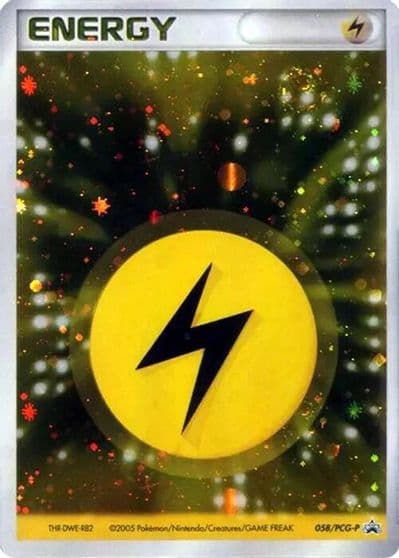 Basic Lightning Energy PCG-P Promotional cards Pokemon card