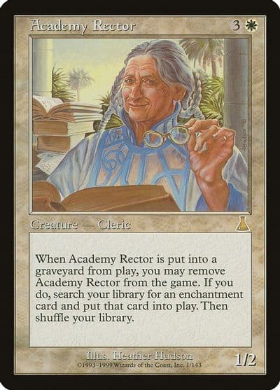 Academy Rector Urza's Destiny Magic card