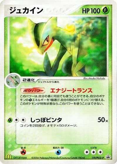 Sceptile PCG-P Promotional cards Pokemon card