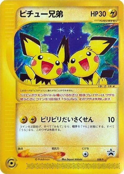 Pichu Bros. DPt-P Promotional cards Pokemon card