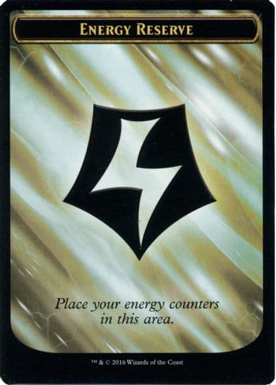 Energy Reserve Token Aether Revolt Magic card