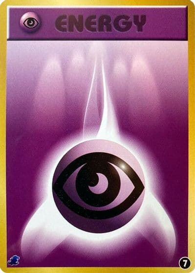 Basic Psychic Energy - 7 Intro Pack Neo (Totodile) Pokemon card