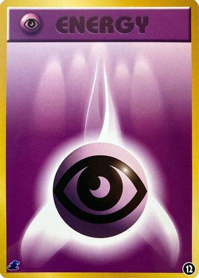 Basic Psychic Energy - 12 Intro Pack Neo (Totodile) Pokemon card