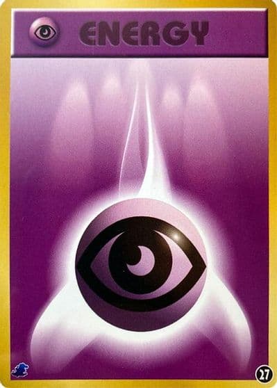 Basic Psychic Energy - 27 Intro Pack Neo (Totodile) Pokemon card