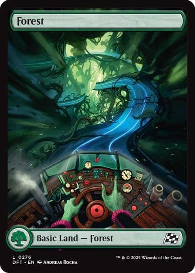 Forest 0276 Aetherdrift Magic card
