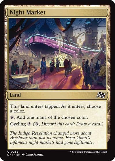Night Market Aetherdrift Magic card