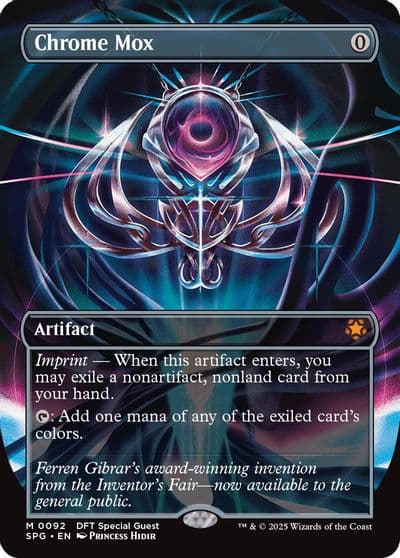 Chrome Mox Borderless Special Guests Magic card